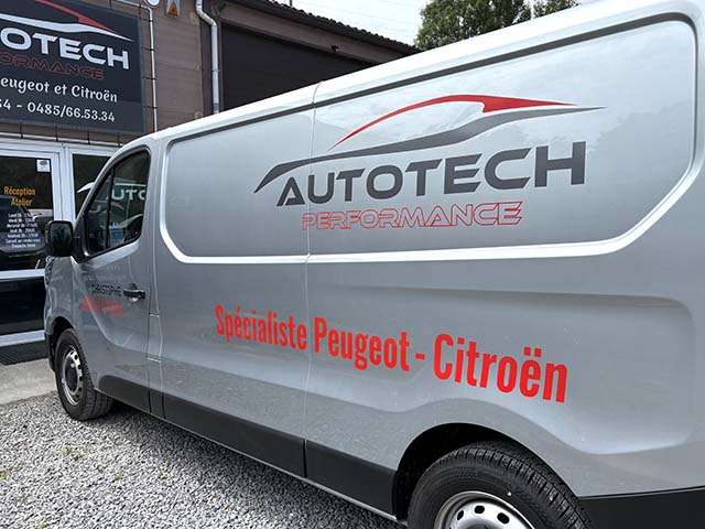 Vehicle lettering Autotech — Inkonic