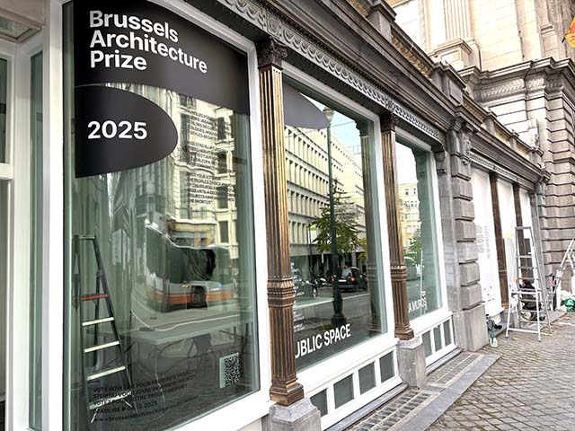 Signage Brussels Architecture — Inkonic