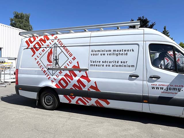 Vehicle lettering Jomy — Inkonic