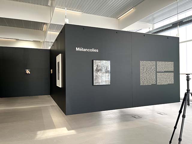 Window lettering Mélancolies — Inkonic