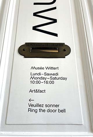 Museum door panel — Inkonic