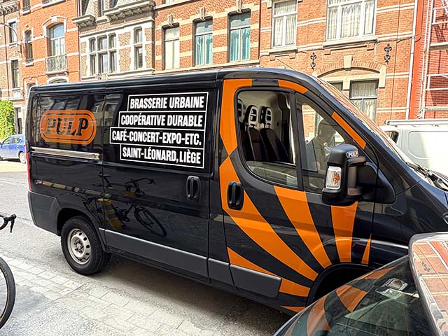 Vehicle lettering Pulp — Inkonic